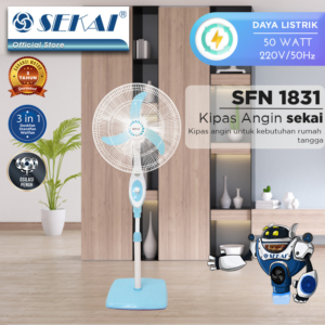 Kipas Angin Tumpu 3In1 Sekai Stand Fan 18 Inch Sfn 1831
